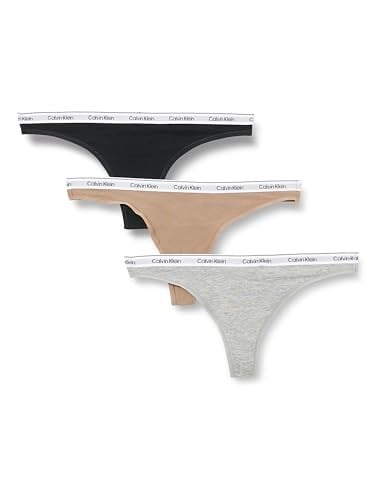 Calvin Klein 3'lü paket Thong (düşük rise) 000qd5209e İç Giyim Kadın