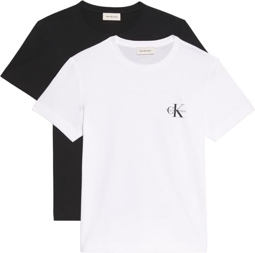 Calvin Klein A- Logo CN 2 Pack Tee T-shirt Kadın