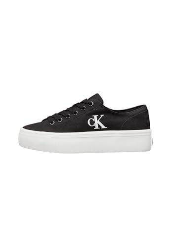 Calvin Klein - Beyaz Düşük Bilekli Spor Ayakkabı, YW0YW017630GM