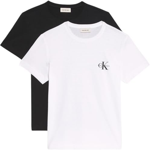 Calvin Klein MONOLOGO CN 2 PACK TEE T-shirt Kadın