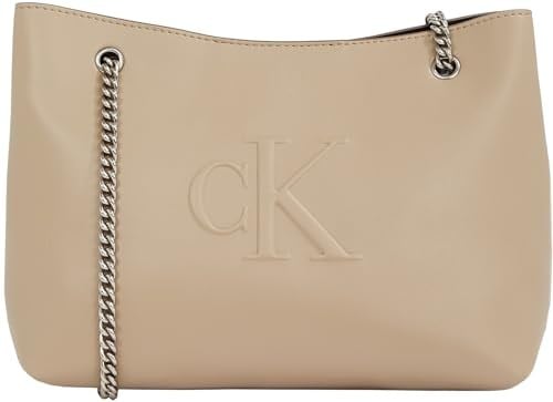 Calvin Klein SCULPTED CHAIN SHOULDER BAG Çanta Kadın
