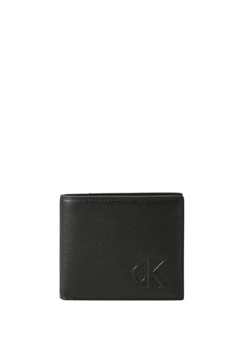 Calvin Klein Sculpted Impression Billfold Coi Erkek Cüzdan, Siyah, Tek Beden