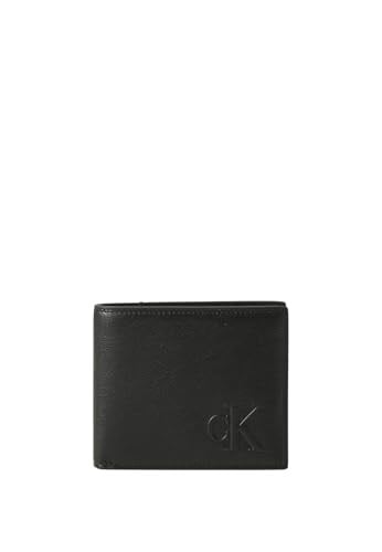 Calvin Klein Sculpted Impression Billfold Coi Erkek Cüzdan, Siyah, Tek Beden