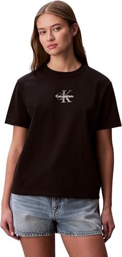 Calvin Klein SS 20s CLASSIC LOGO TEE Tişört Kadın