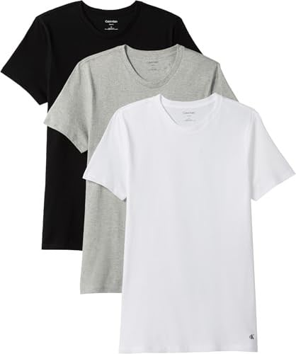 Calvin Klein S/S CREW NECK 3PK İç Giyim Erkek