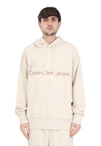 Calvin Klein Wash Monologo Hoodie Sweatshirt Erkek