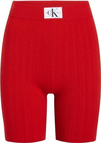 Calvin Klein WOVEN LABEL SWEATER SHORTS Şort Kadın