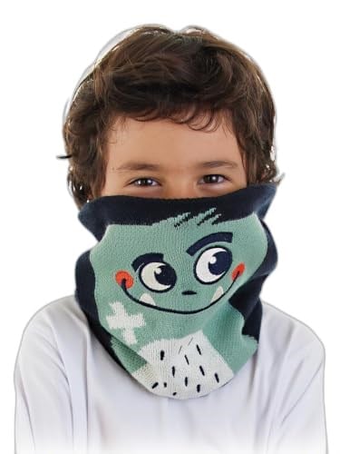 Canavar Erkek Çocuk Triko Boyunluk