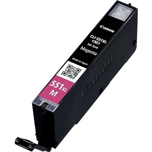 Canon CLI-551XL M Yüksek Kapasiteli Orijinal Magenta Mürekkep Kartuşu 6445B001