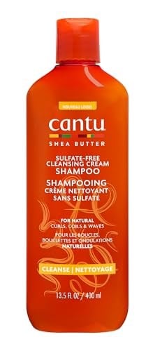 CANTU Doğal Saç Sülfatsız Temizleyici Krem Şampuan, 400 ml
