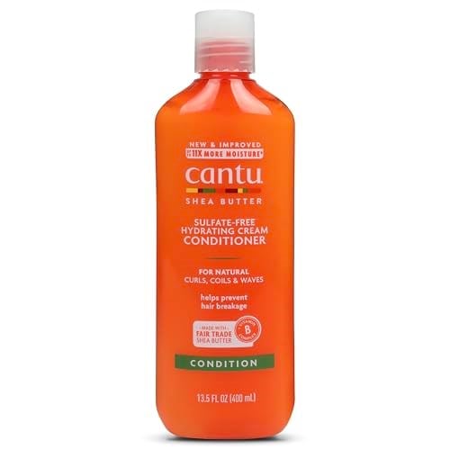 Cantu Doğal Saçlar İçin Shea Tereyağlı Krem Kremi Saç Kremi, 13,5 fl oz (Ambalaj değişebilir)