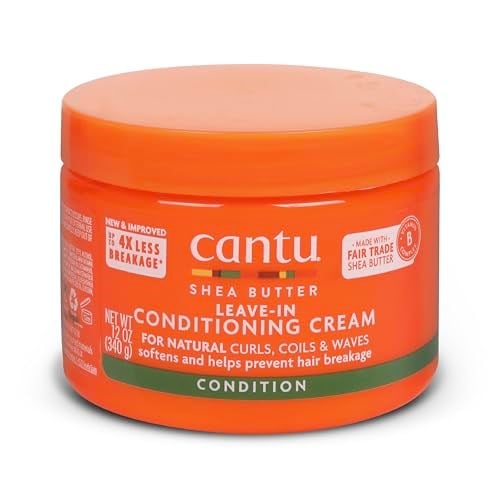 Cantu, Doğal Saçlar İçin Shea Tereyağlı Krem, 12 oz (Ambalaj değişebilir)