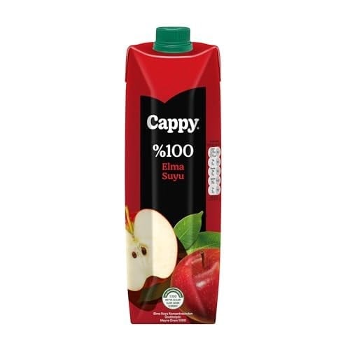 Cappy Elma Aromalı Meyve Suyu Karton Kutu 12x1 L