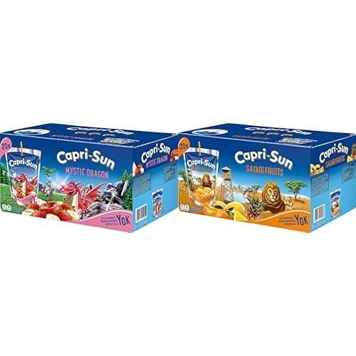 Caprisun meyve suyu seti (Ejder meyveli ve portakallı, 20'li x 200 ml)