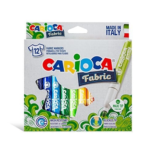 Carioca 40957 12'li Cromatex Kumaş Boya Kalemi