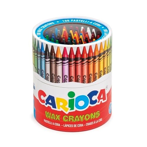 Carioca Wax Yıkanabilir Pastel Boya Kalemi 100'Lü