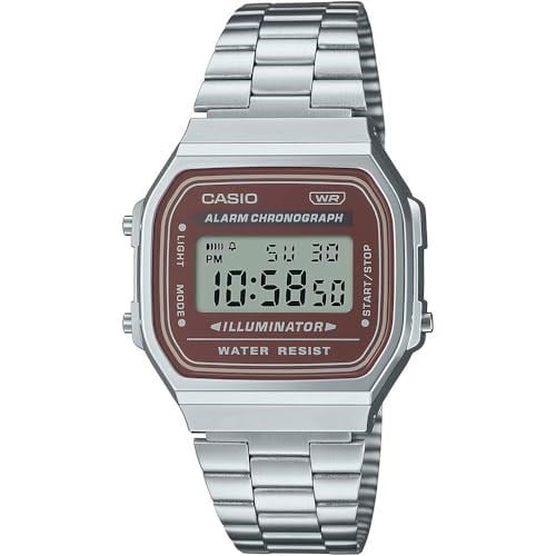 Casio A168WA-5AYDF Kol Saati, Gri, Standart