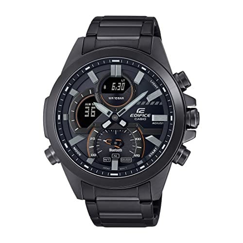 Casio ECB-30DC-1ADF Erkek Kol Saati , Siyah , Standart