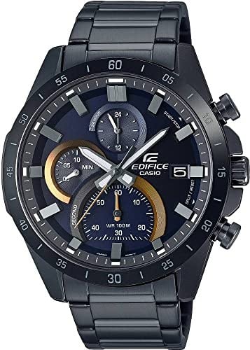 Casio EFR-571DC-2AVUDF Standart Erkek Kol Saati, Siyah, Standart