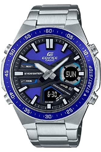 Casio EFV-C110D-2AVDF Kol Saati, Gri-Lacivert, Standart