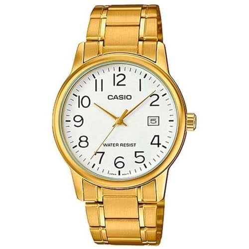 Casio Erkek yetişkin MTP-V002G-7B2UDF Kol Saati Altın Sarısı Standart