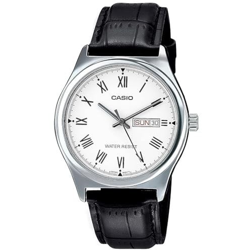 Casio Erkek yetişkin MTP-V006L-7BUDF Kol Saati Siyah Standart