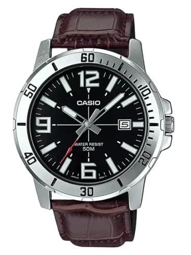 Casio Erkek yetişkin MTP-VD01L-1BVUDF Kol Saati Kahve Standart