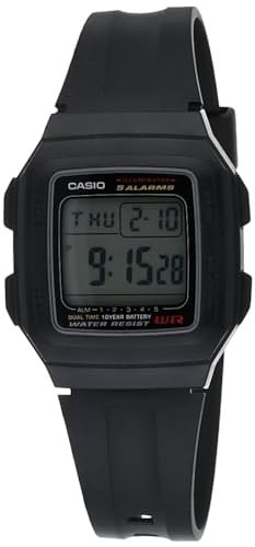 Casio F-201WA-1ADF Kol Saati, Siyah, Standart