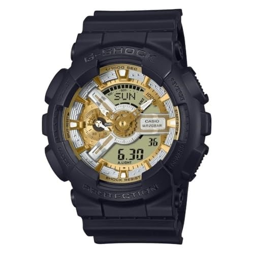Casio GA-110CD-1A9DR Kol Saati, Siyah, Standart