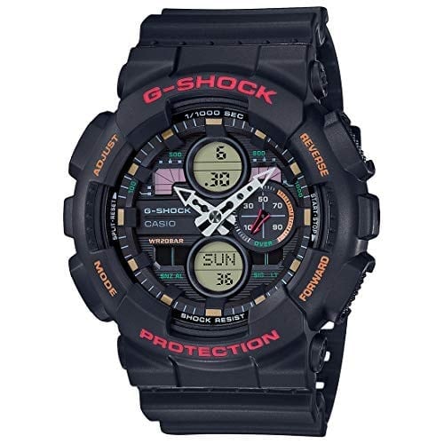 Casio GA-140-1A4DR G-Shock Erkek Kol Saati, Siyah, Standart