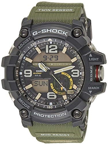 Casio GG-1000-1A3DR G-Shock Erkek Kol Saati, Yeşil, Standart