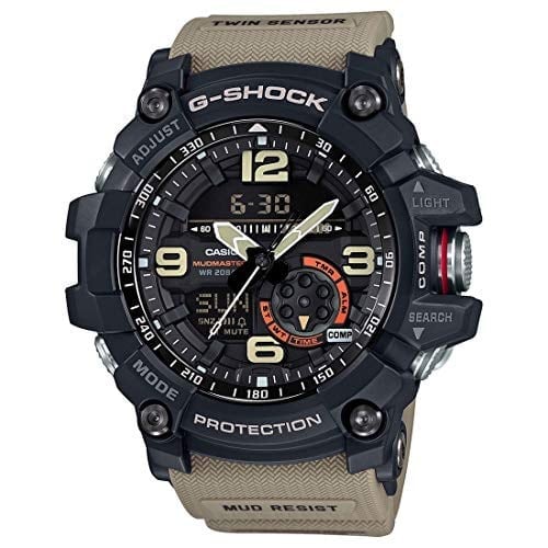 Casio GG-1000-1A5DR G-Shock Erkek Kol Saati, Krem, Standart