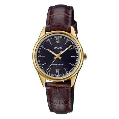 Casio Kadın LTP-V005GL-1B2UDF Standart Kol Saati, Kahve, Standart