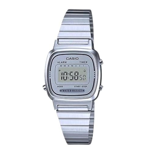 Casio LA670WA-7DF Kol Saati, Gri, Standart