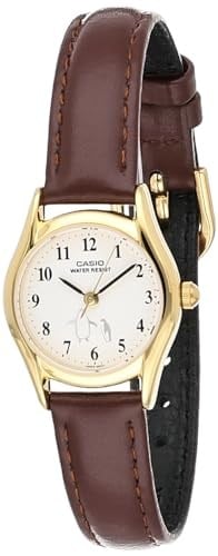 Casio LTP-1094Q-7B6RDF Standart Kadın Kol Saati, Kahve, Standart