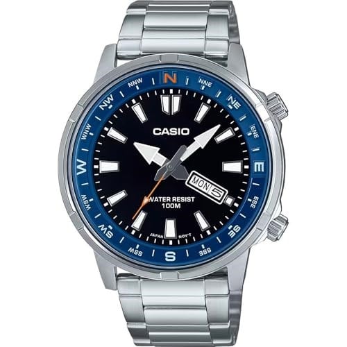 Casio MTD-130D-1A2VDF Kol Saati, Gri-Lacivert, Standart