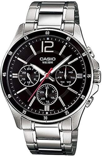 Casio MTP-1374D-1AVDF Standart Erkek Kol Saati, Gri, Standart