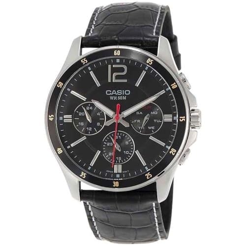 Casio MTP-1374L-1AVDF Kol Saati, Gri-Siyah, Standart