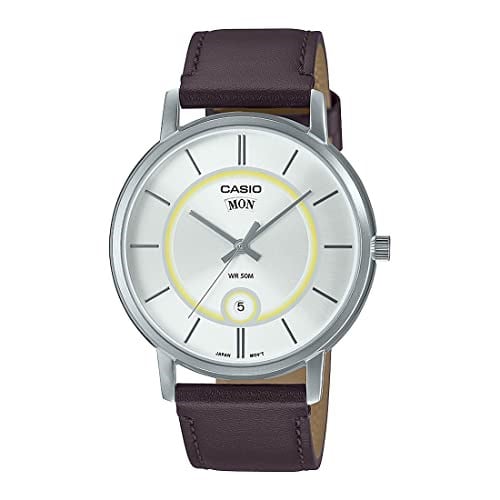 Casio MTP-B120L-7AVDF Standart Erkek Kol Saati, Kahve, Standart