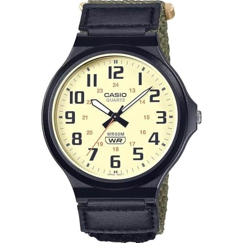 Casio MW-240B-3BVDF Kol Saati, Siyah, Standart