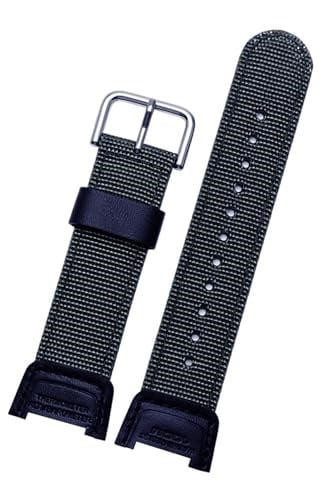 Casio Sgw100 Saat Uyumlu Haki Renk Kumaş Tekstil Saat Kordonu Kayışı SGW100
