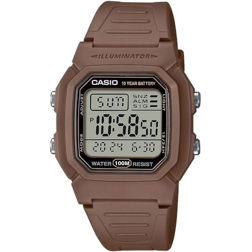 Casio W-800H-5AVDF Kol Saati, Kahve, Standart