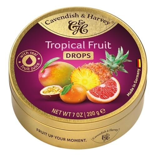 Cavendish & Harvey Tropical Fruit Drops 200g