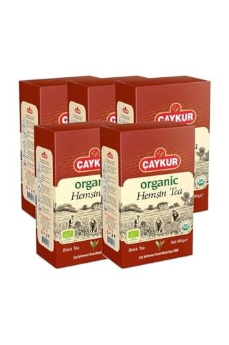 Çaykur Organik Hemşin Çayı 400 Gr Karton Kutu 5 Adet