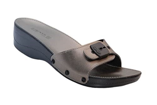Ceyo Minelli Topuklu Comfort Platin Kadın Terlik