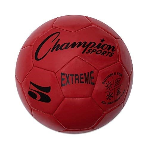 Champion Sports Extreme Series Composite Soccer Ball: Sizes 3, 4, 5 in Multiple Colors - Seçenekler: EX5OR, EX5RD
