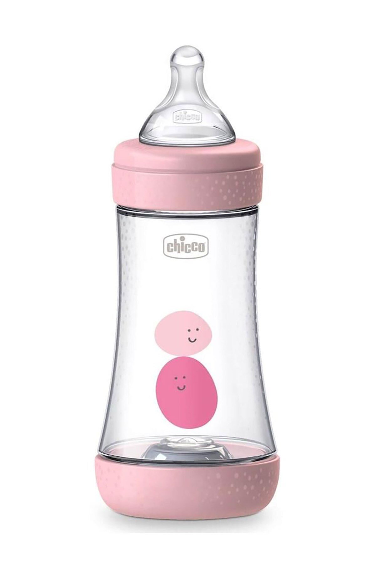 Chicco F.bottle P5 Pp Girl 240 Ml Medium Sil.