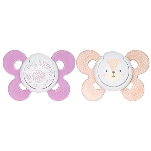 Chicco Physio Comfort Silikon Emzik (6-16 Ay, 2'li), Pembe