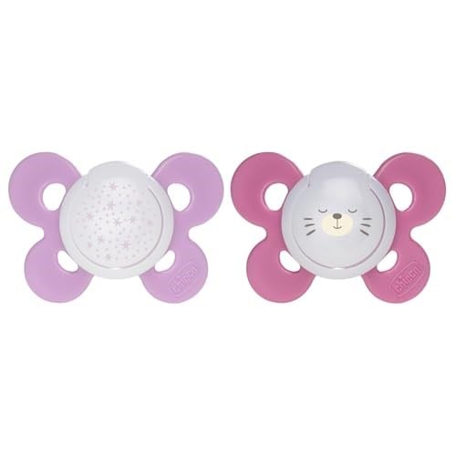 Chicco PhysioForma Comfort Silikon Emzik (16-36 Ay, 2'li), Pembe