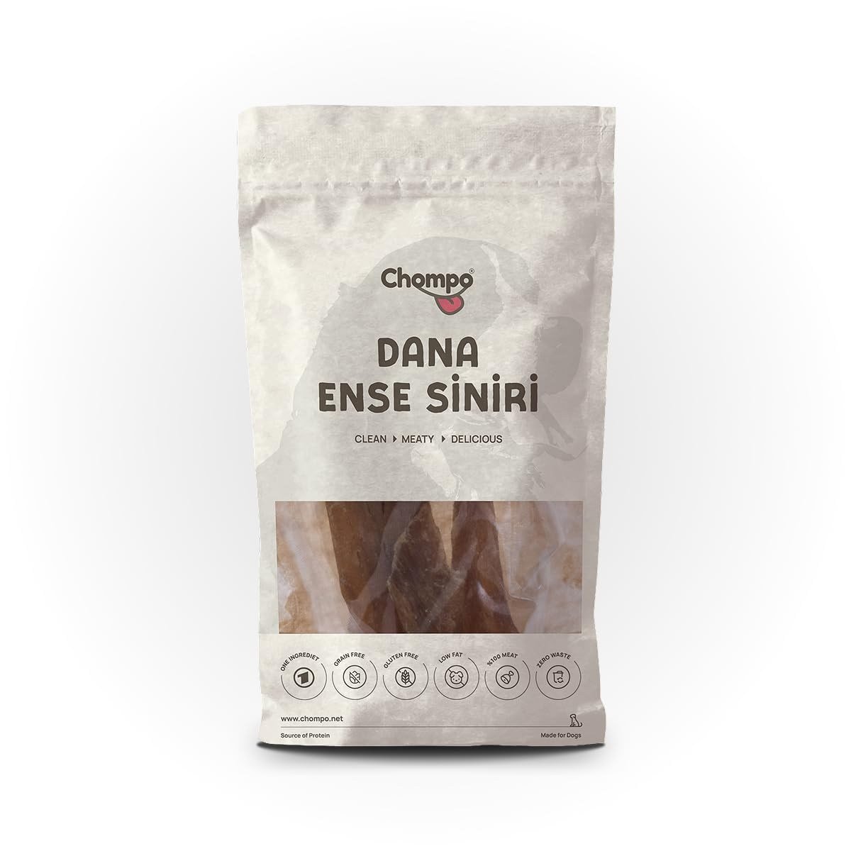 Chompo Dana Ense Siniri 100% Doğal Katkısız Köpek Ödül Maması 100 Gr | Tek İçerik